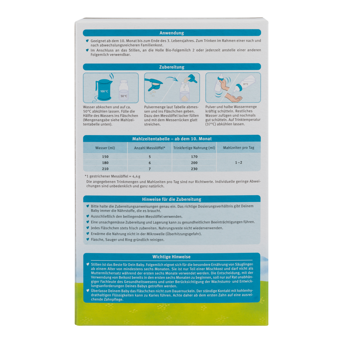 Holle German Cow Milk Baby Formula • Stage 3