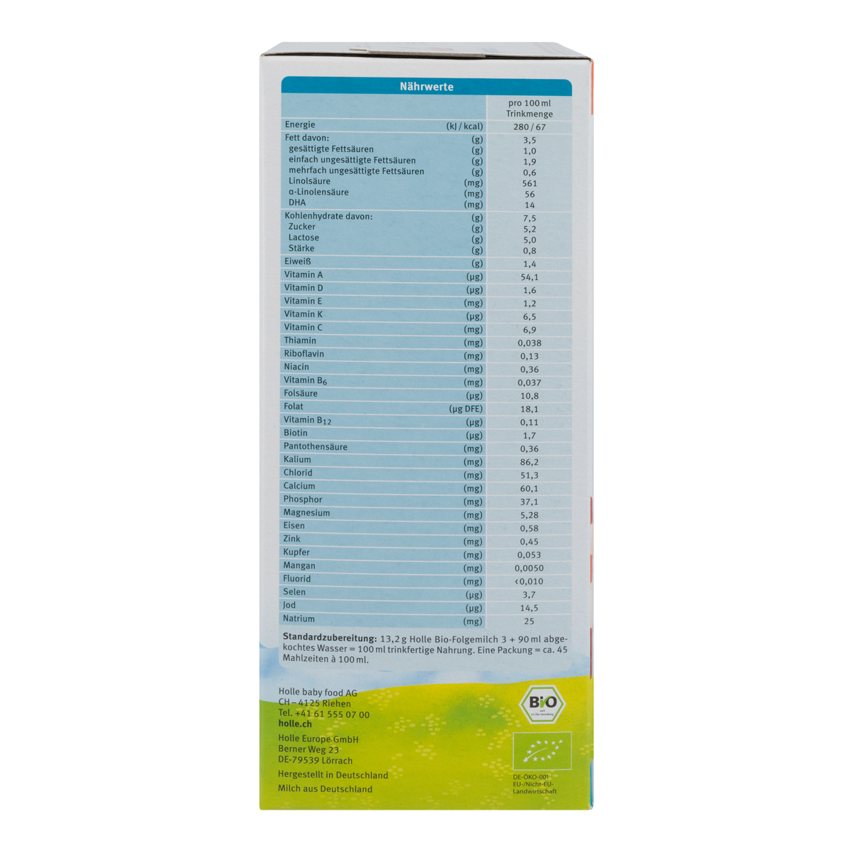 Holle German Cow Milk Baby Formula • Stage 3