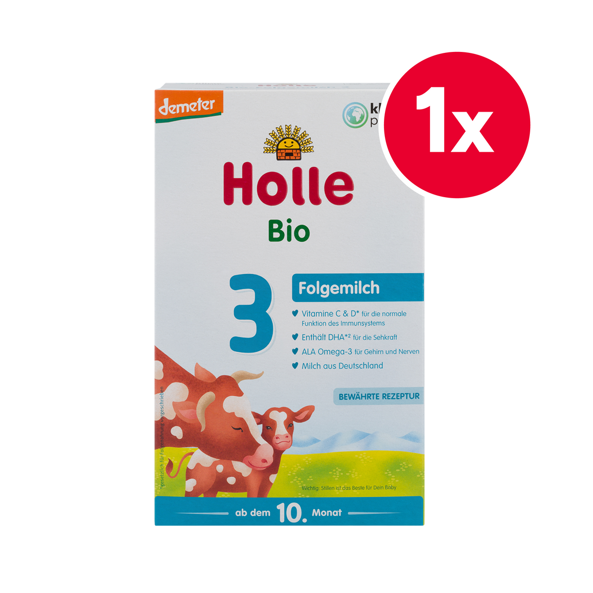 Holle German Cow Milk Baby Formula • Stage 3