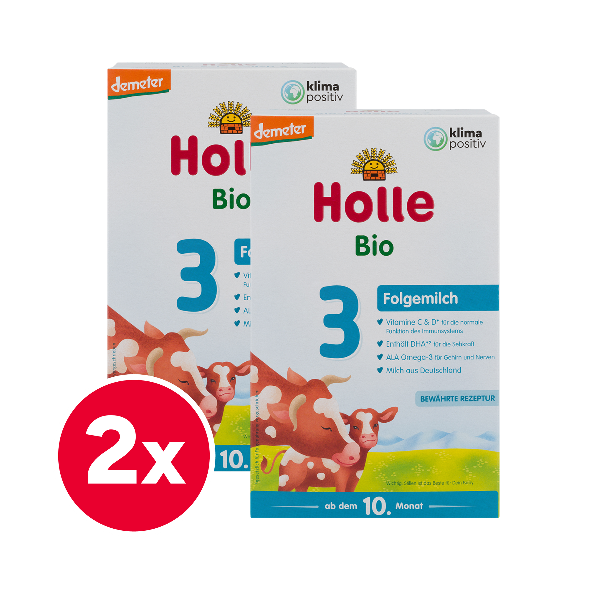 Holle German Cow Milk Baby Formula • Stage 3