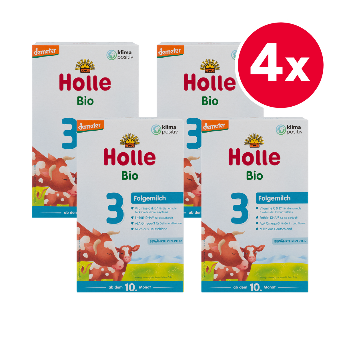 Holle German Cow Milk Baby Formula • Stage 3