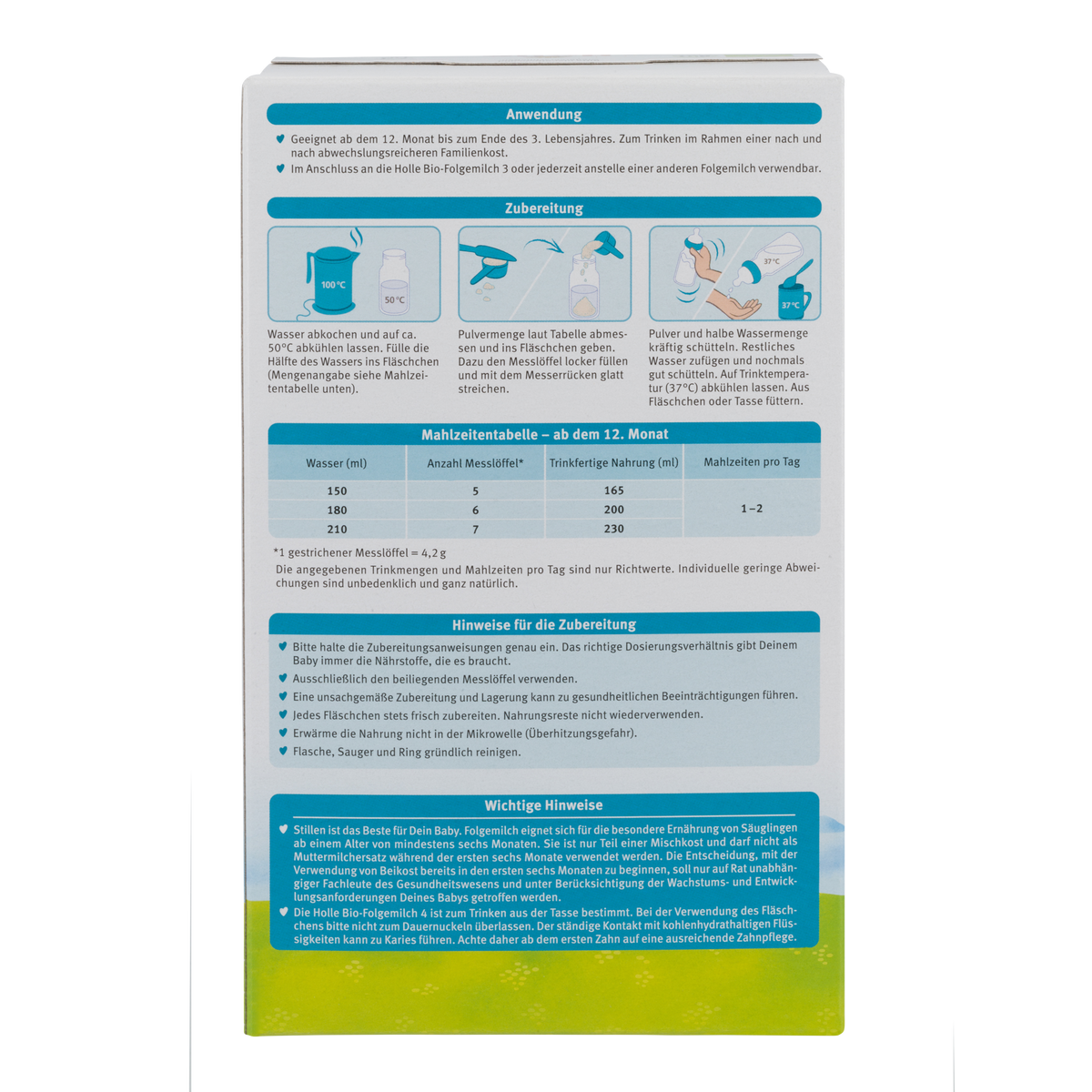 Holle German Cow Milk Baby Formula • Stage 4