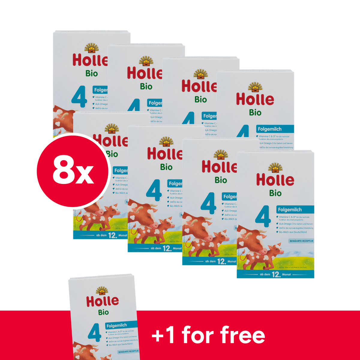 Holle German Cow Milk Baby Formula • Stage 4