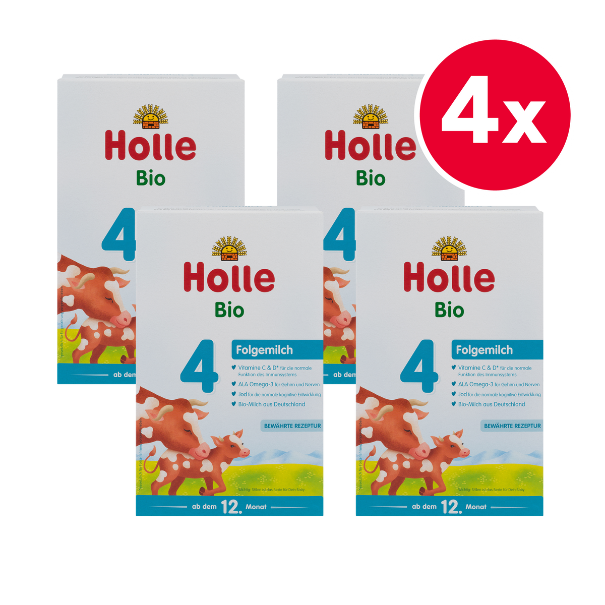 Holle German Cow Milk Baby Formula • Stage 4