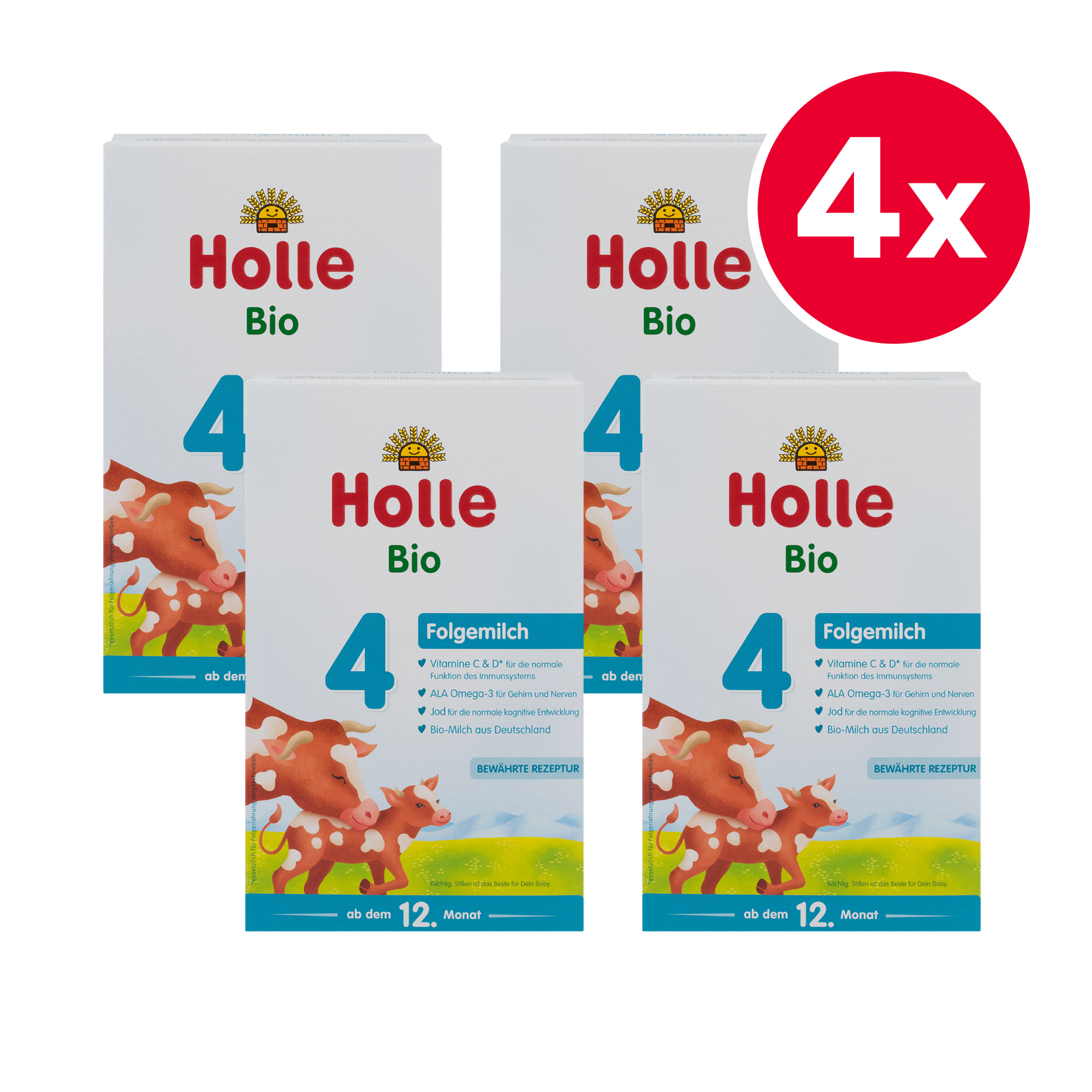 Holle German Cow Milk Baby Formula • Stage 4