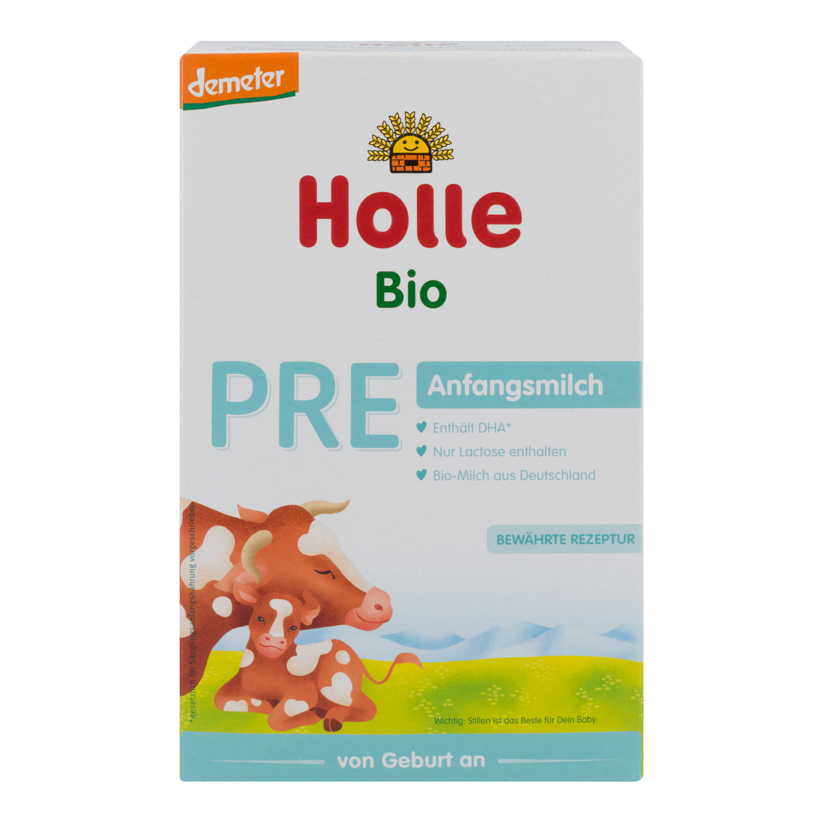 Holle German Cow Milk Baby Formula • Stage Pre