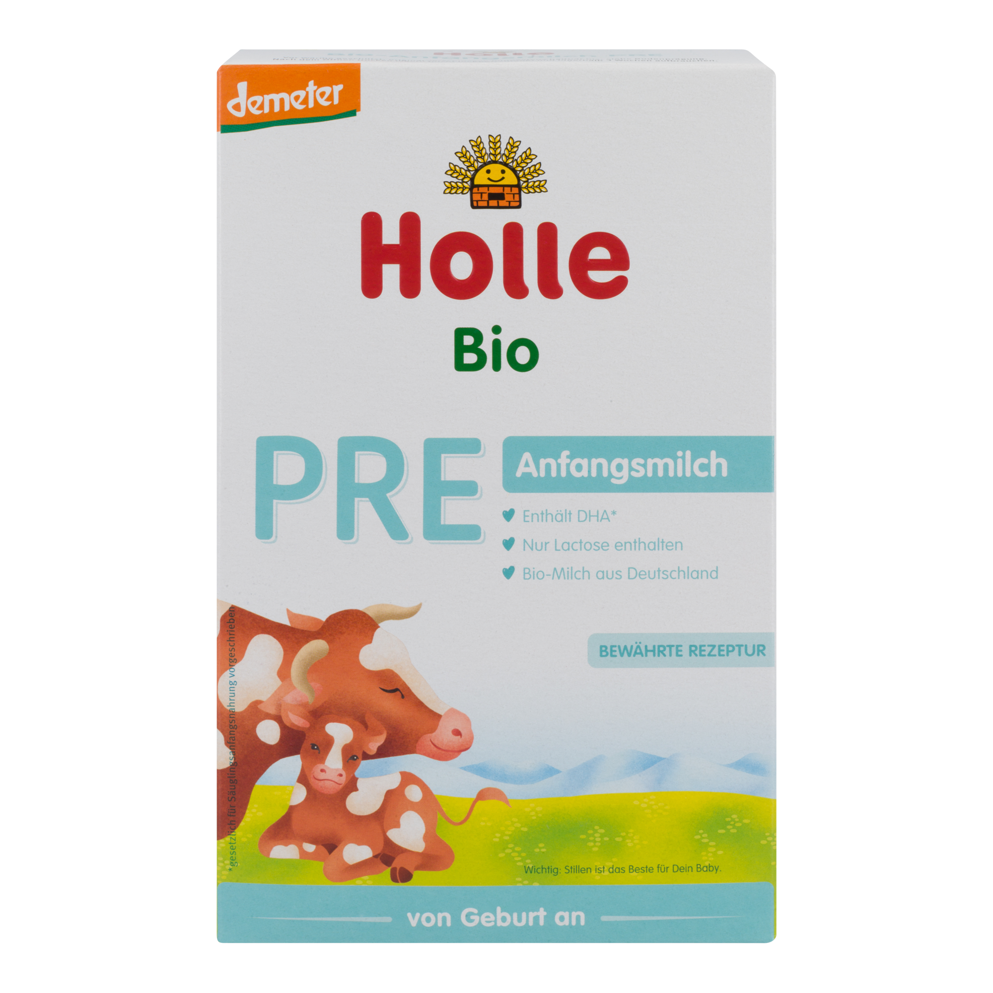 Holle German Cow Milk Baby Formula • Stage Pre