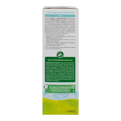 Holle German Cow Milk Baby Formula • Stage Pre