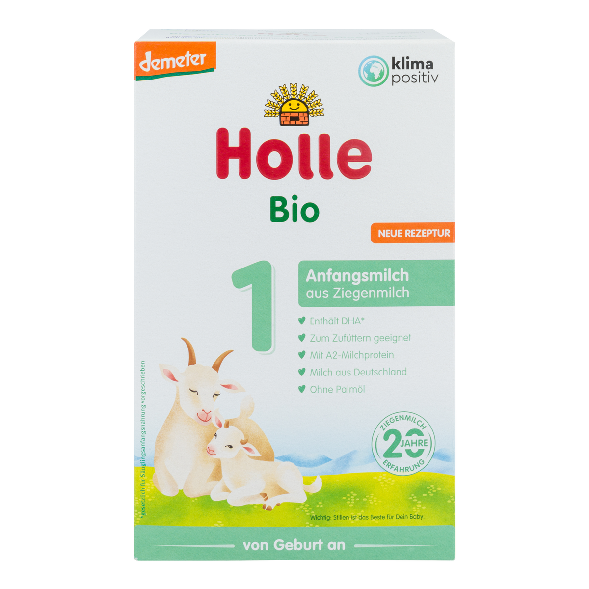 Holle German Goat Milk Baby Formula • Stage 1