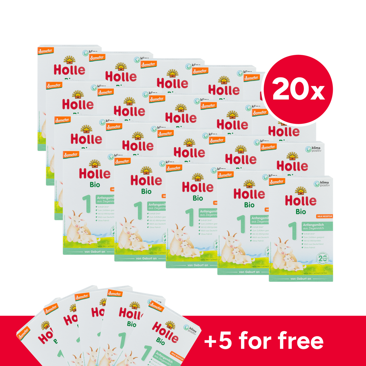 Holle German Goat Milk Baby Formula • Stage 1