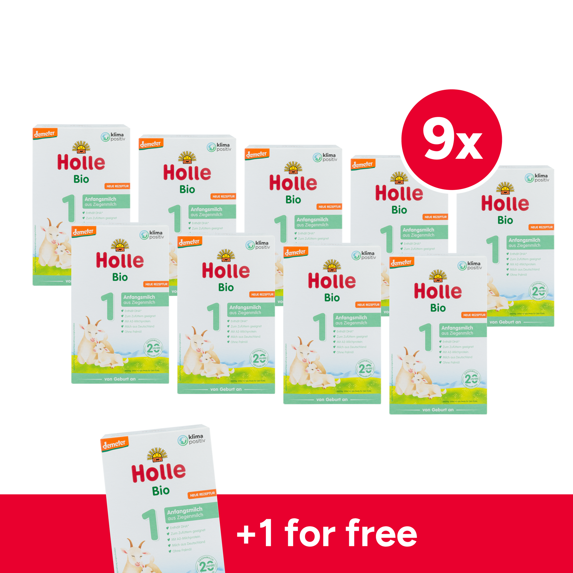 Holle German Goat Milk Baby Formula • Stage 1