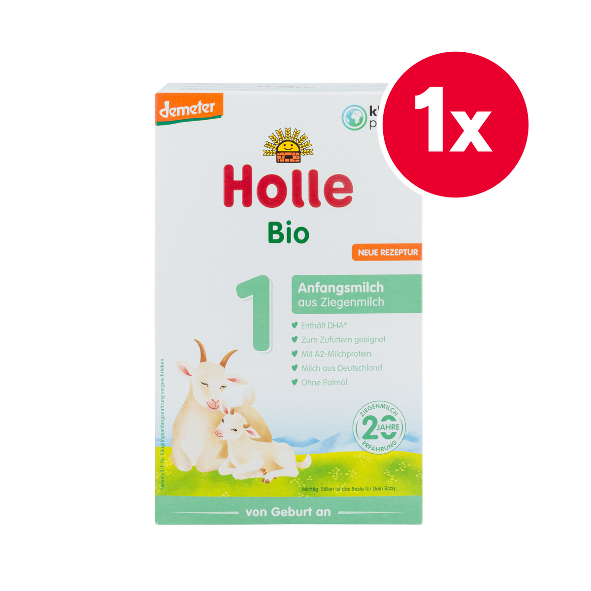 Holle German Goat Milk Baby Formula • Stage 1