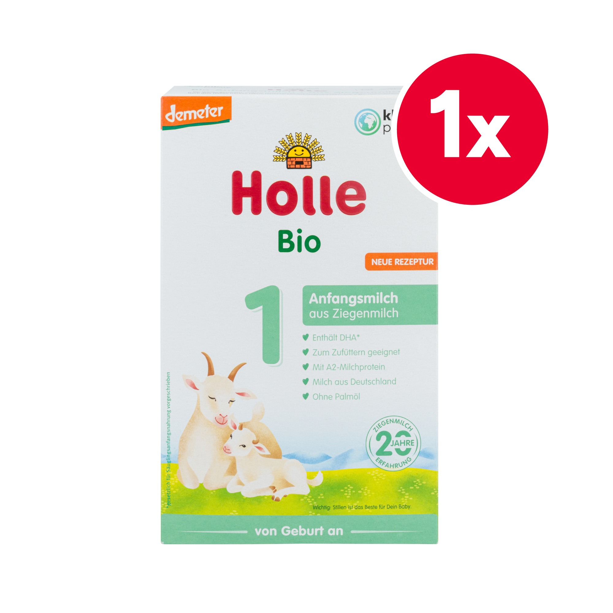 Holle German Goat Milk Baby Formula • Stage 1