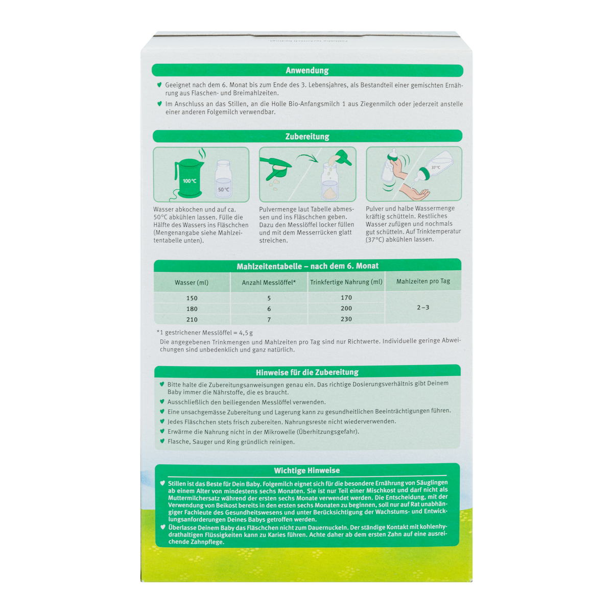 Holle German Goat Milk Baby Formula • Stage 2
