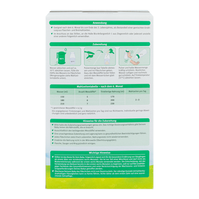Holle German Goat Milk Baby Formula • Stage 2