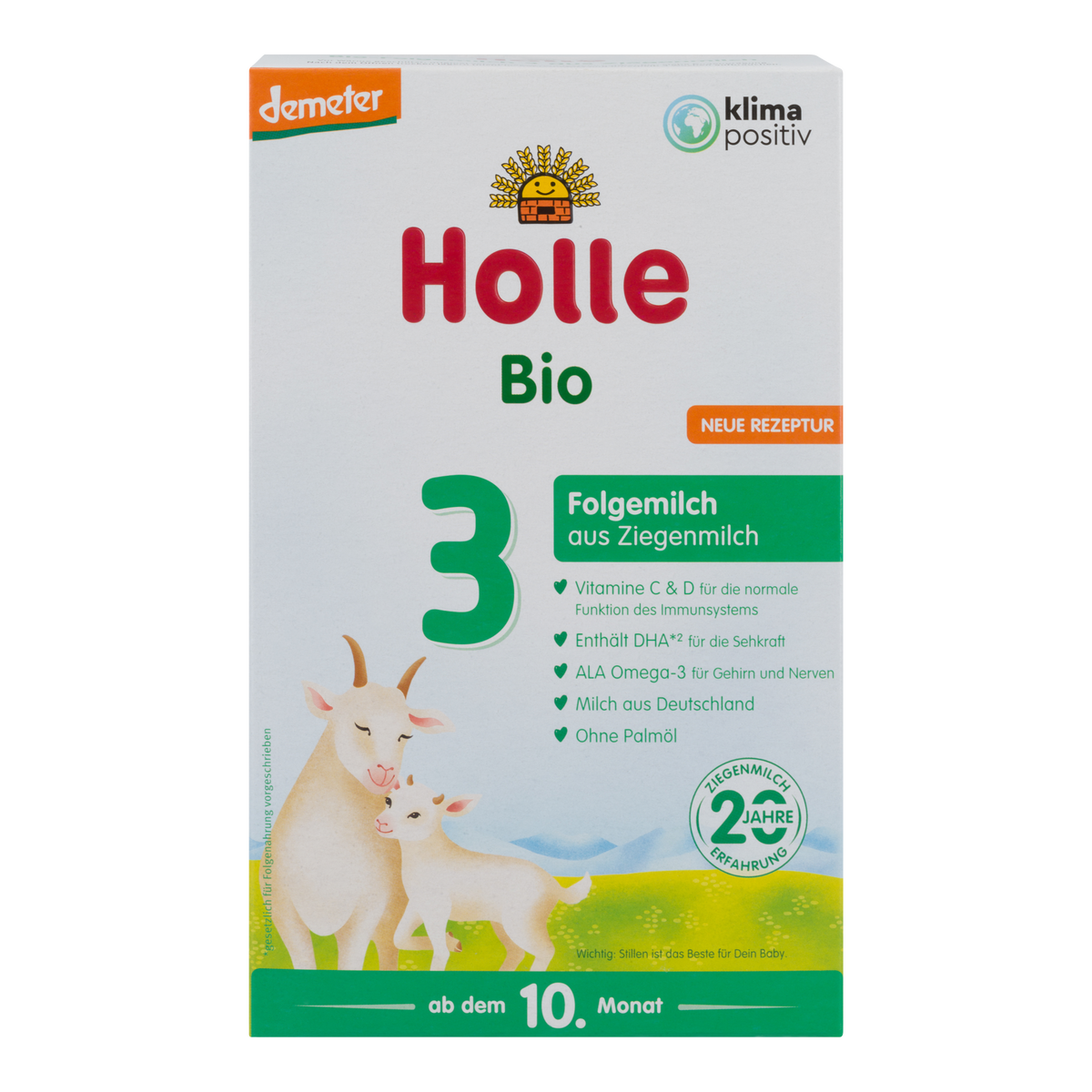 Holle German Goat Milk Baby Formula • Stage 3