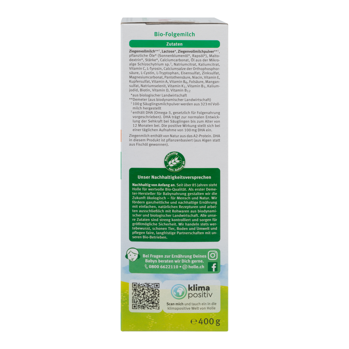 Holle German Goat Milk Baby Formula • Stage 3