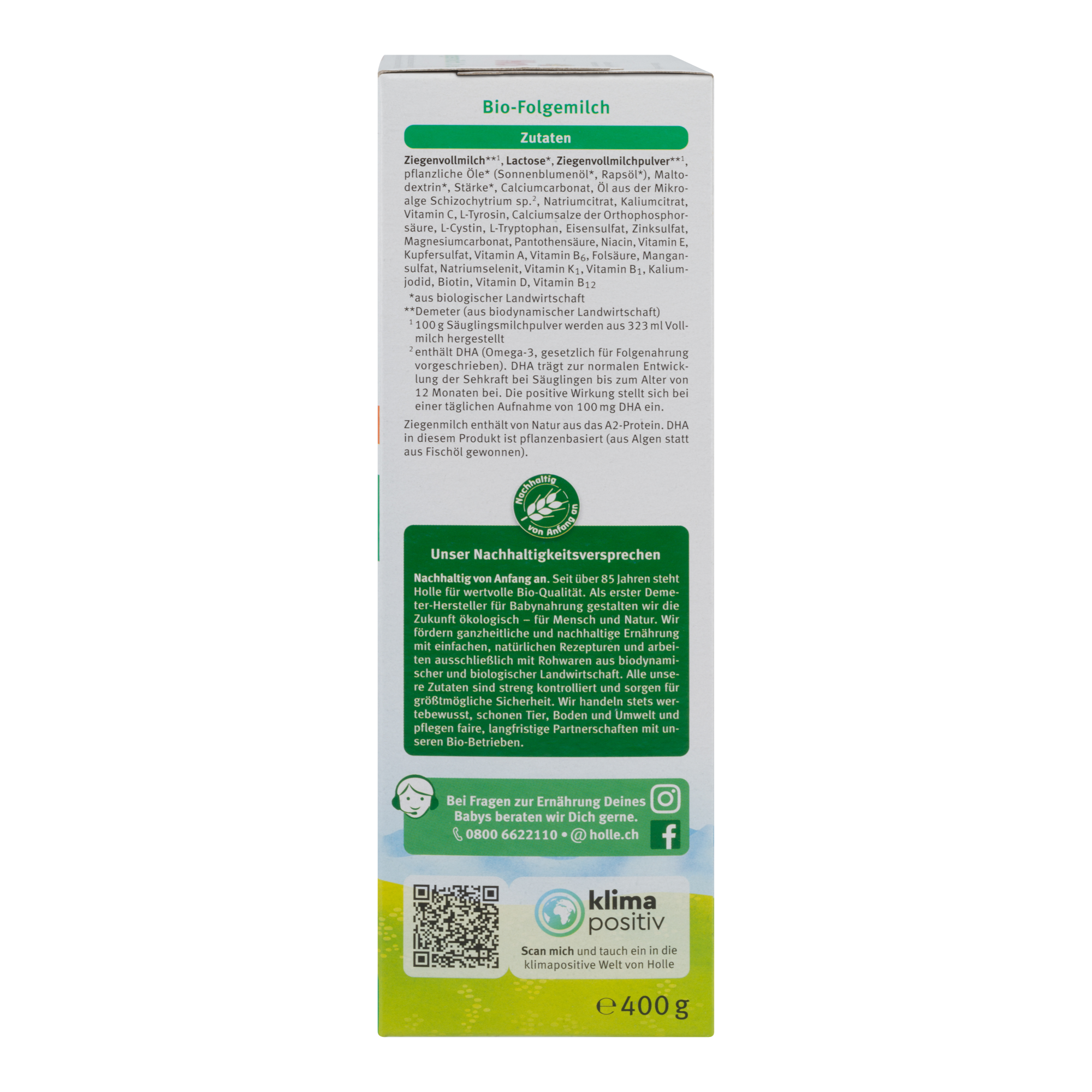 Holle German Goat Milk Baby Formula • Stage 3