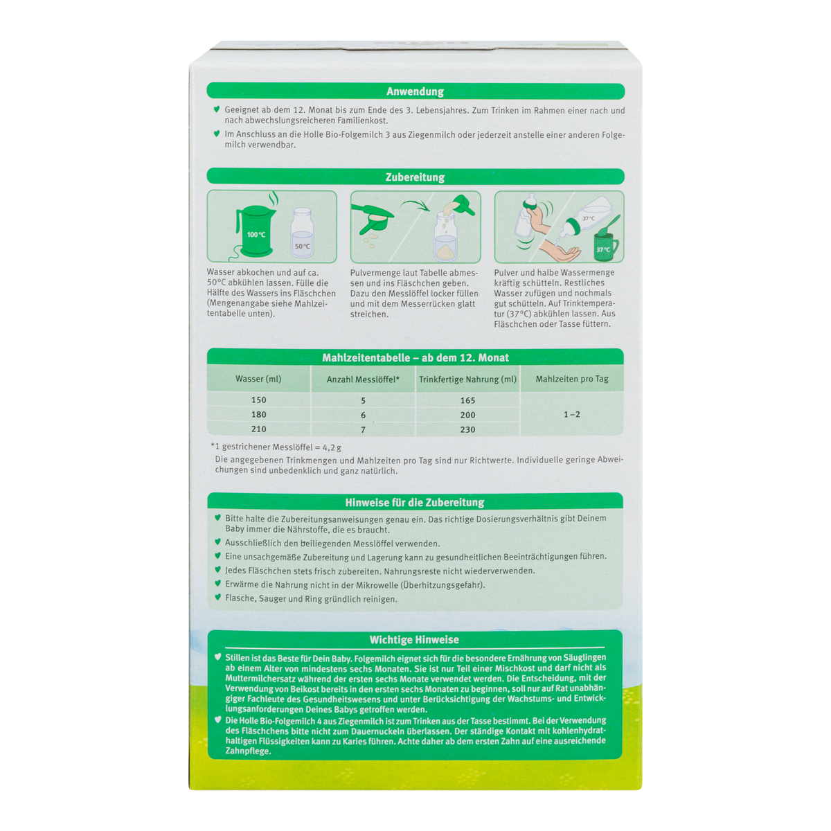 Holle German Goat Milk Baby Formula • Stage 4