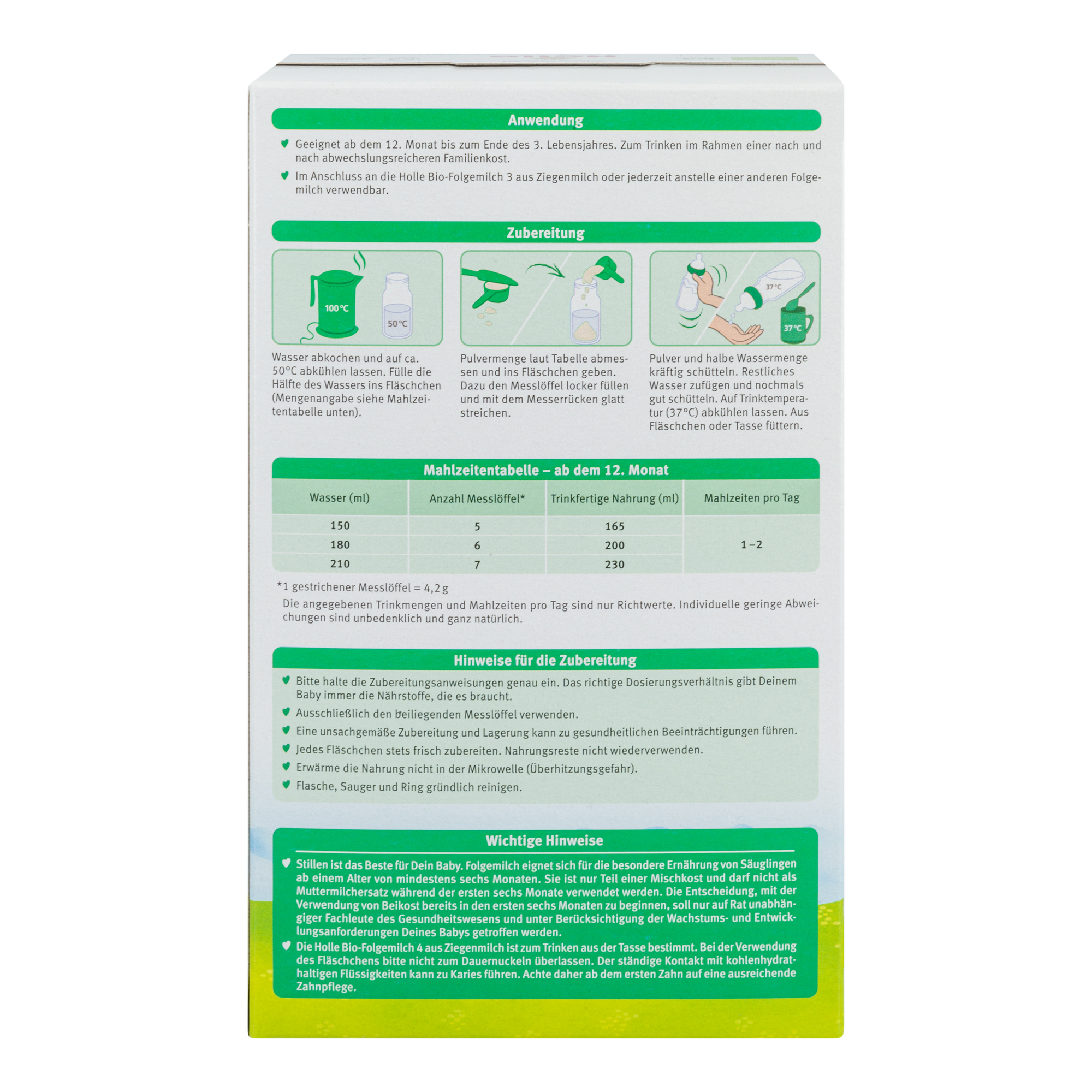 Holle German Goat Milk Baby Formula • Stage 4