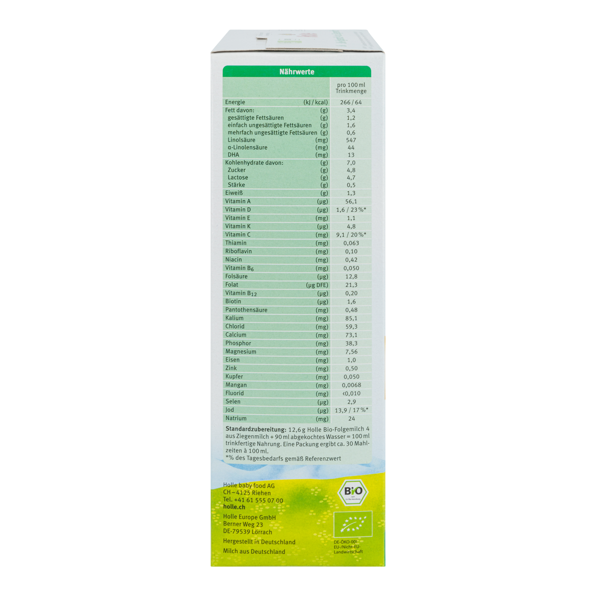 Holle German Goat Milk Baby Formula • Stage 4