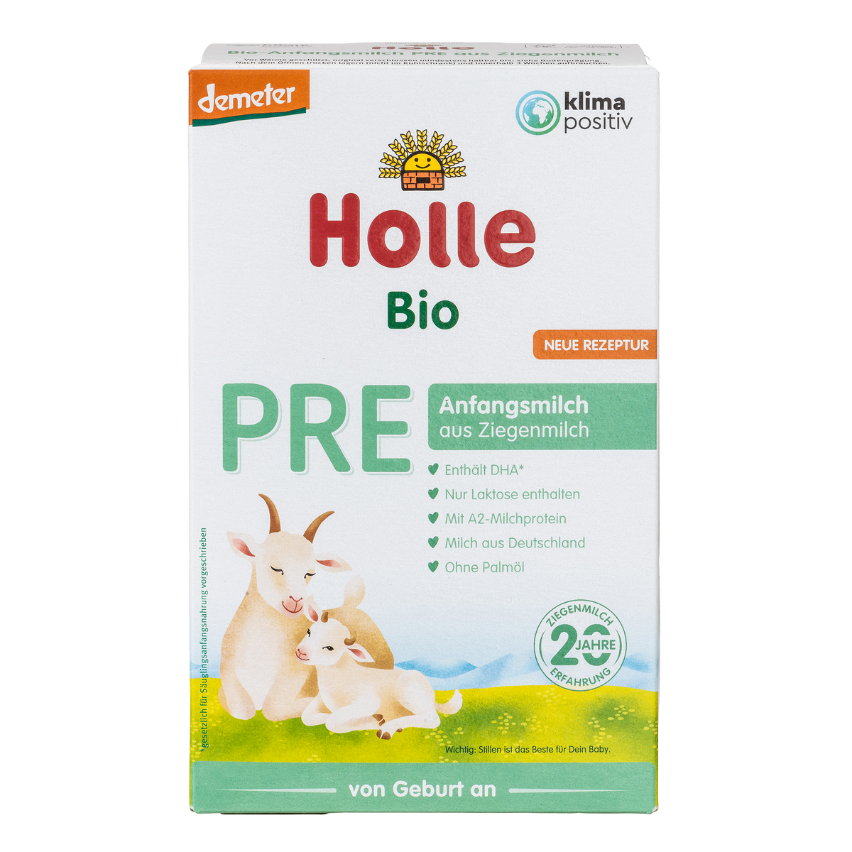 Holle German Goat Milk Baby Formula • Stage Pre