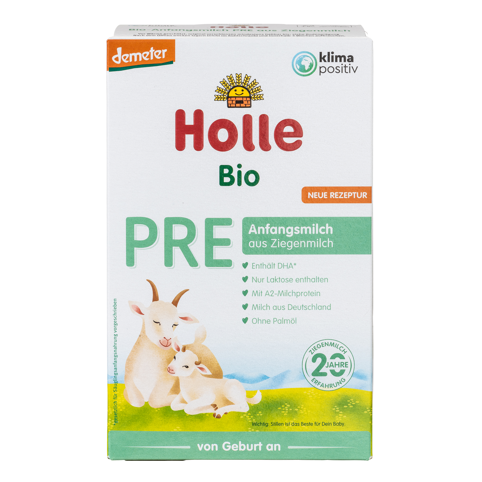 Holle German Goat Milk Baby Formula • Stage Pre