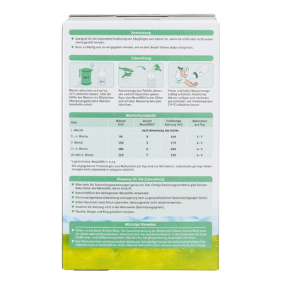 Holle German Goat Milk Baby Formula • Stage Pre