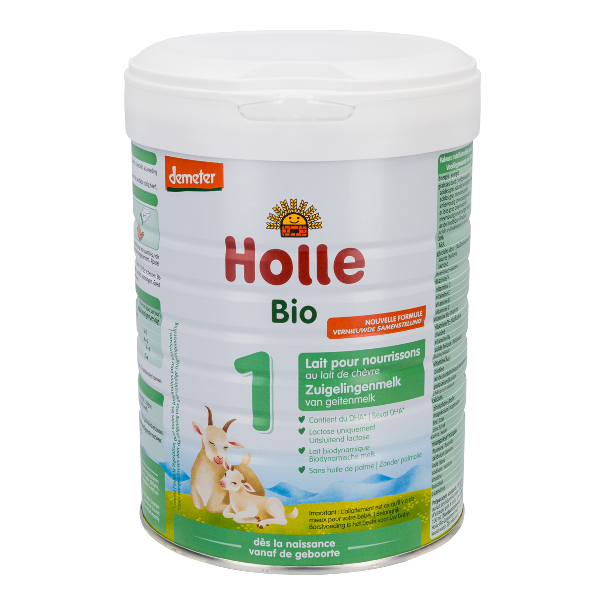 Holle Dutch Goat Milk Baby Formula • Stage 1