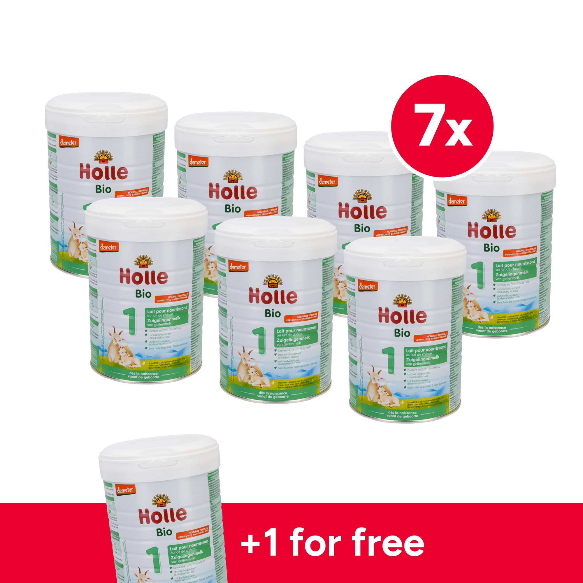 Holle Dutch Goat Milk Baby Formula • Stage 1