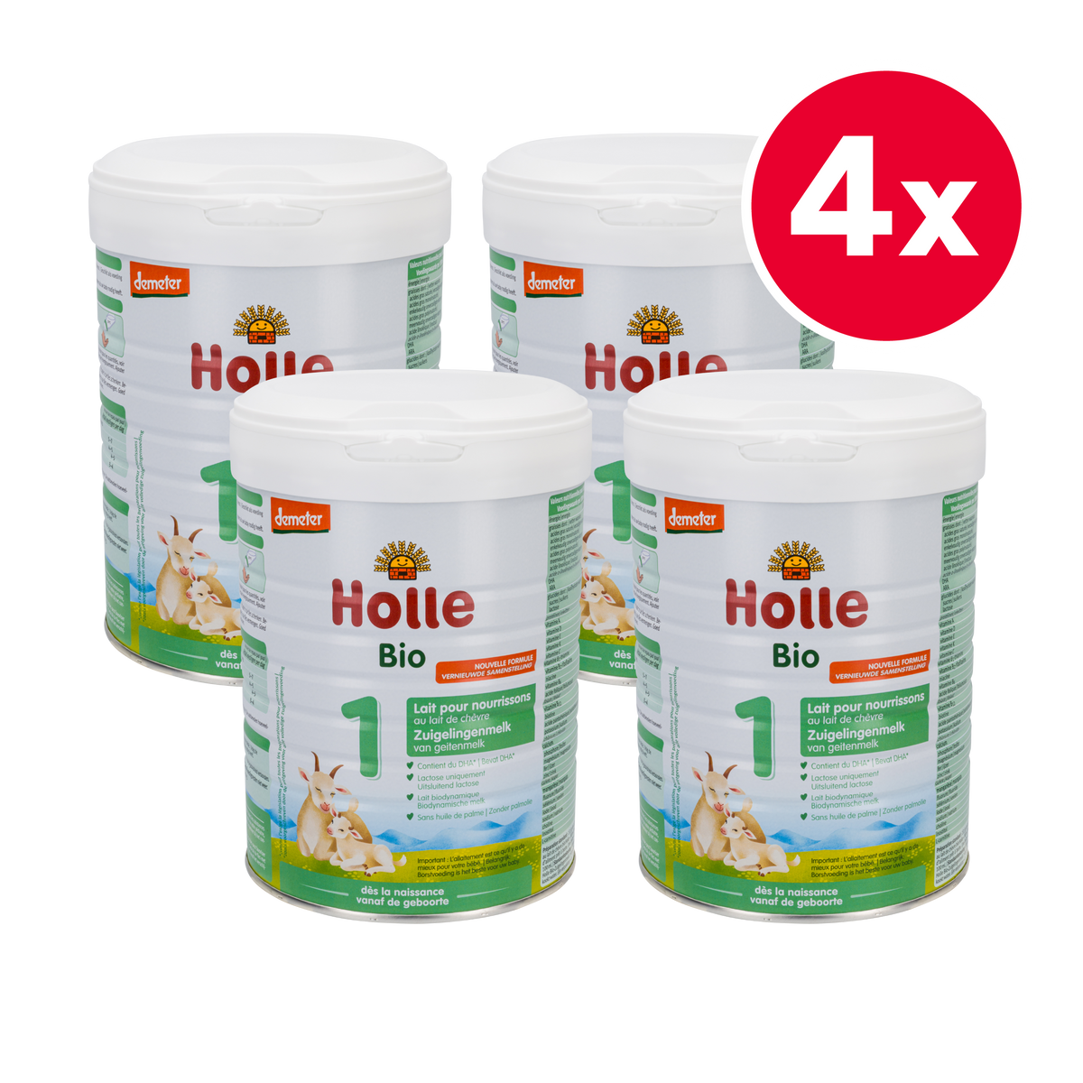 Holle Dutch Goat Milk Baby Formula • Stage 1