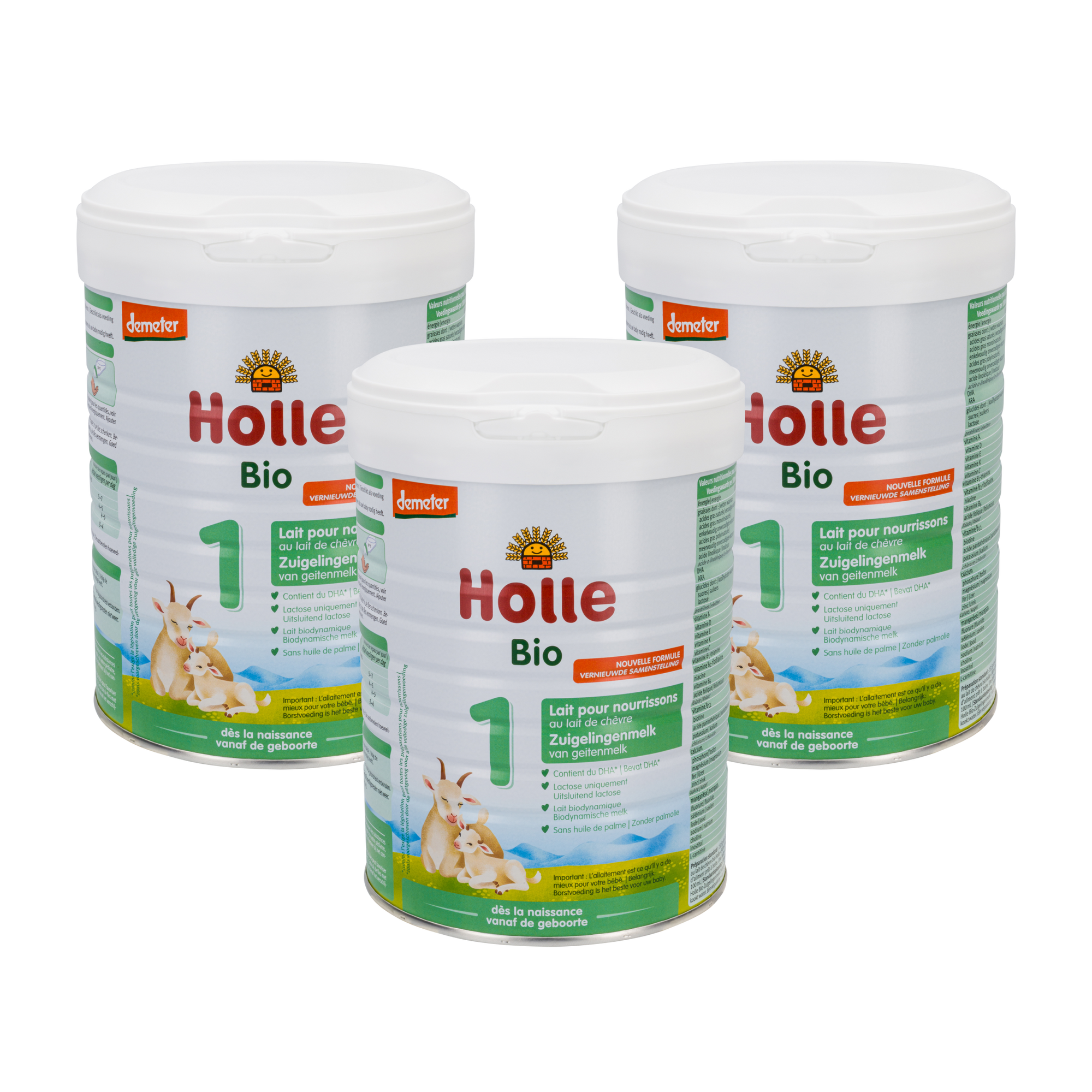 Holle Dutch Goat Milk Baby Formula • Stage 1