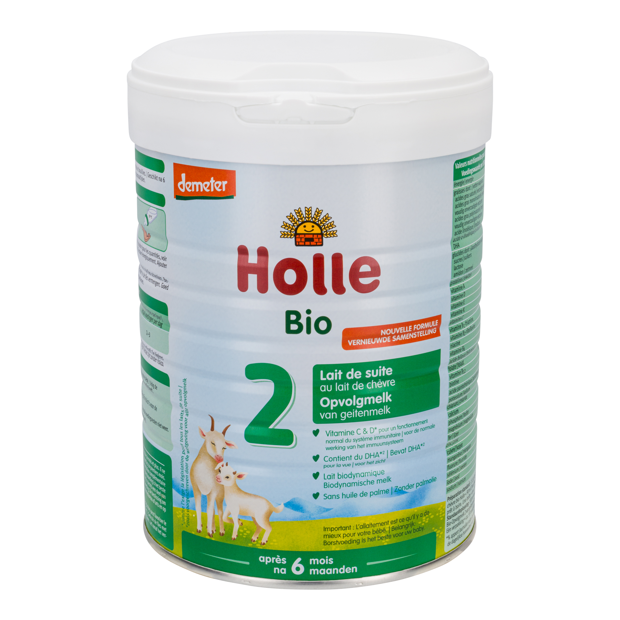 Holle Dutch Goat Milk Baby Formula • Stage 2