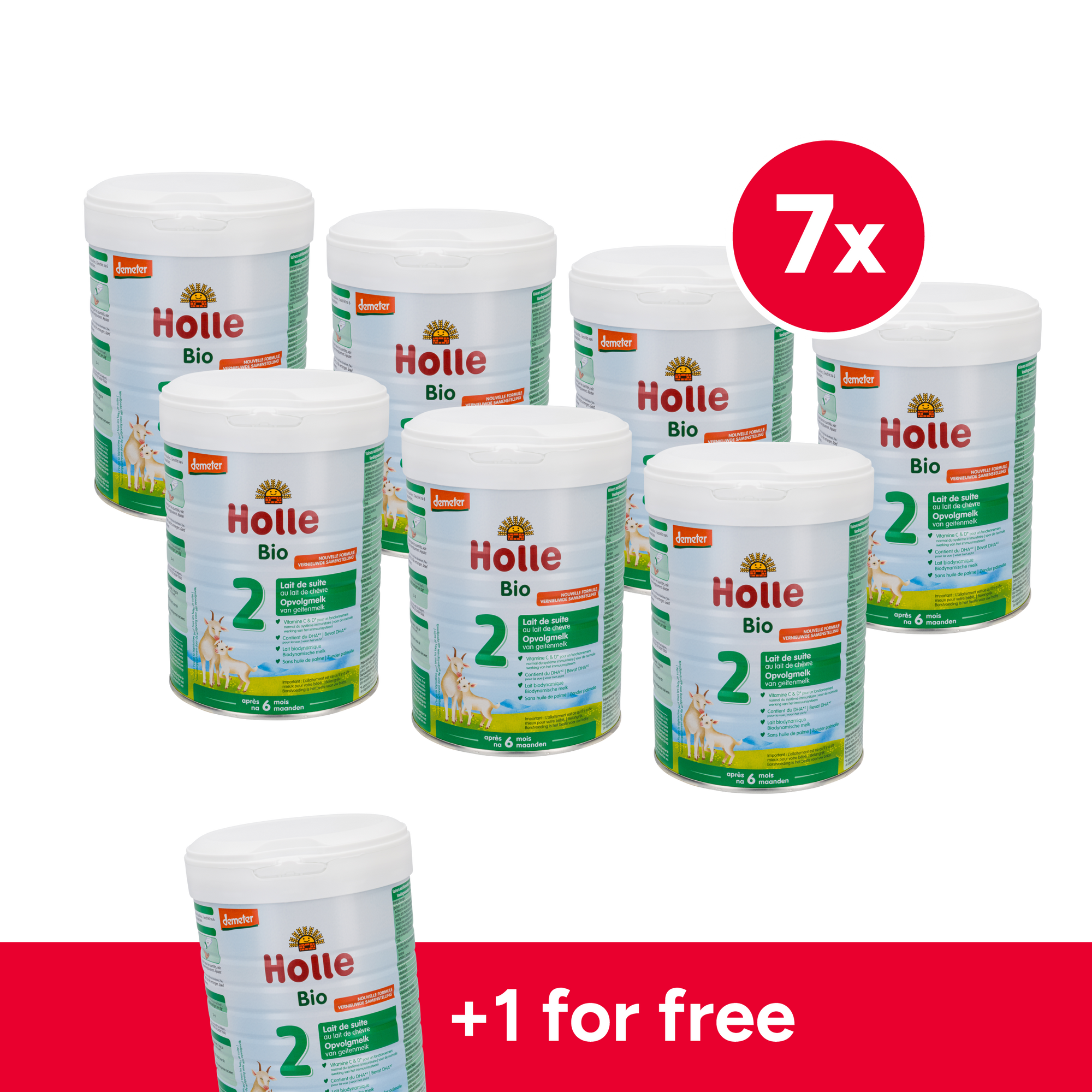 Holle Dutch Goat Milk Baby Formula • Stage 2