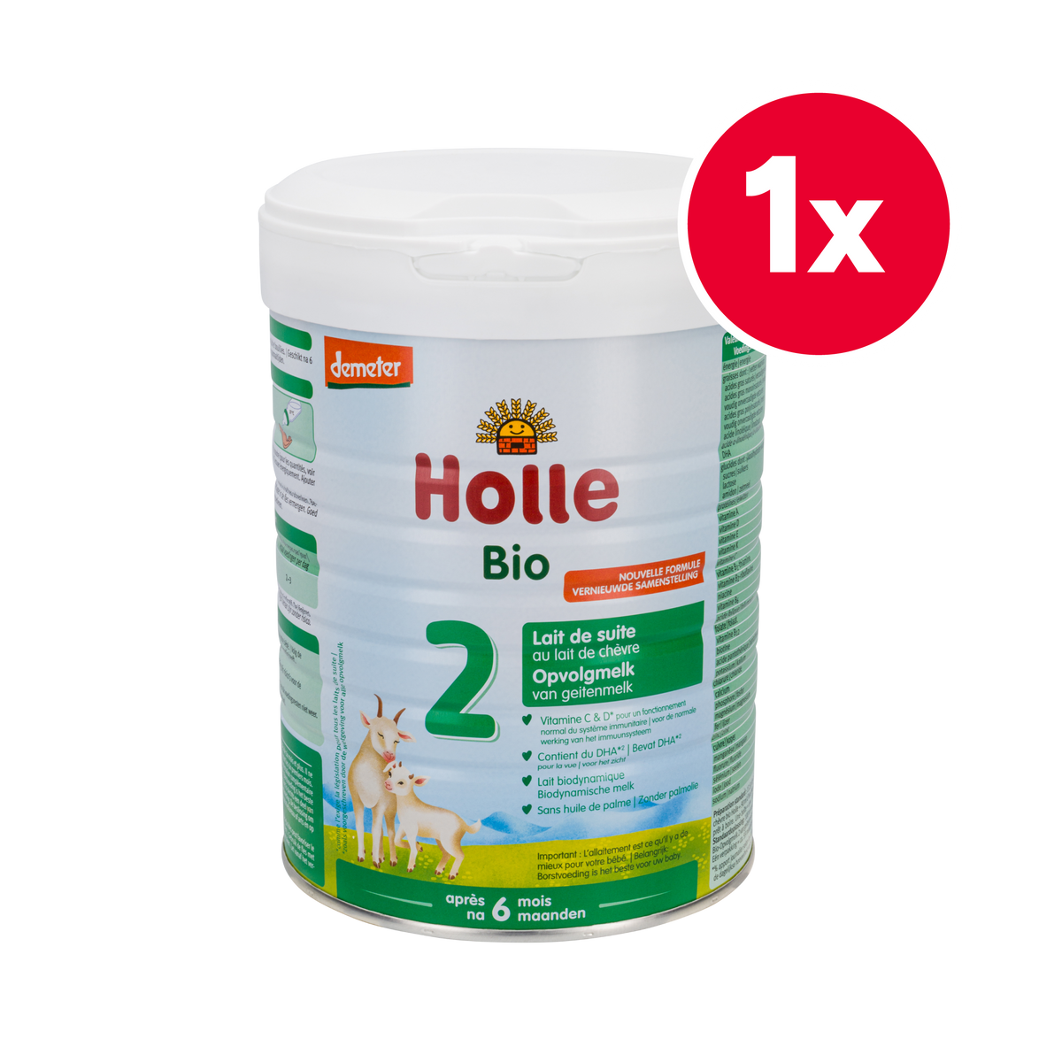 Holle Dutch Goat Milk Baby Formula • Stage 2