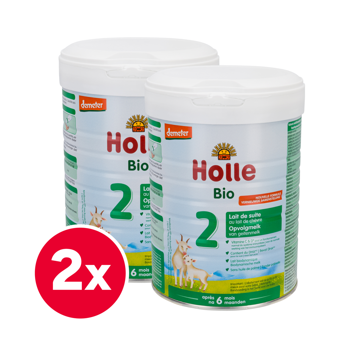 Holle Dutch Goat Milk Baby Formula • Stage 2