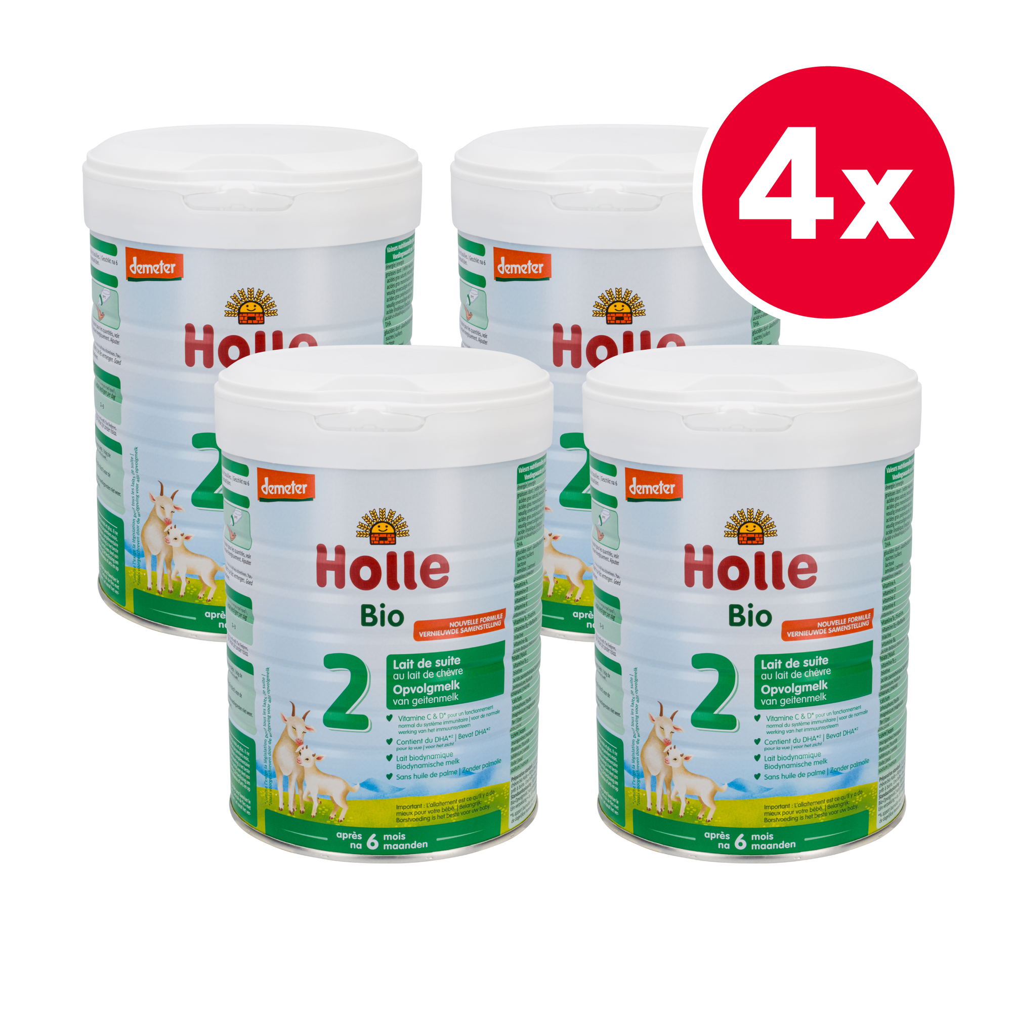 Holle Dutch Goat Milk Baby Formula • Stage 2