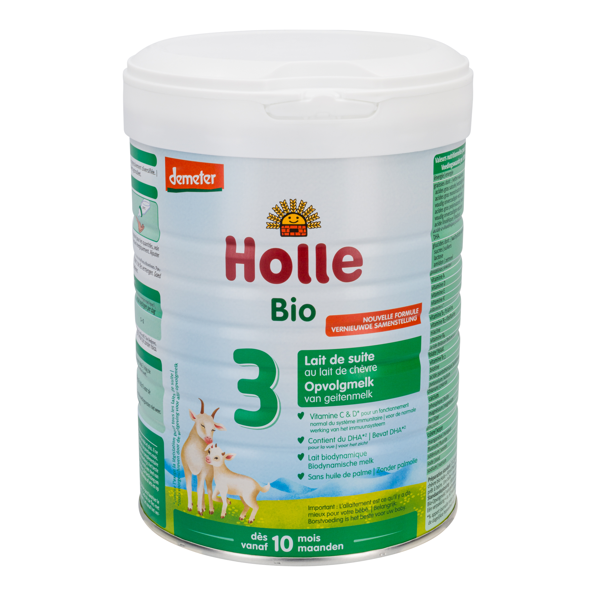 Holle Dutch Goat Milk Baby Formula • Stage 3