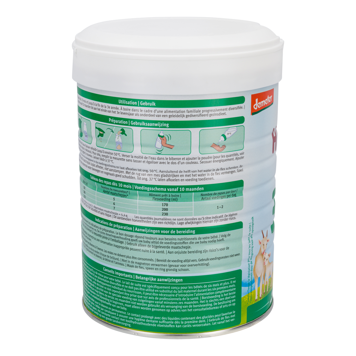 Holle Dutch Goat Milk Baby Formula • Stage 3