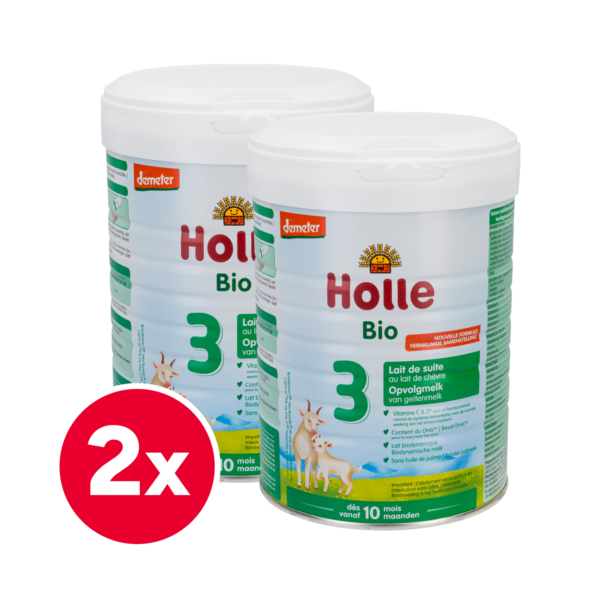 Holle Dutch Goat Milk Baby Formula • Stage 3
