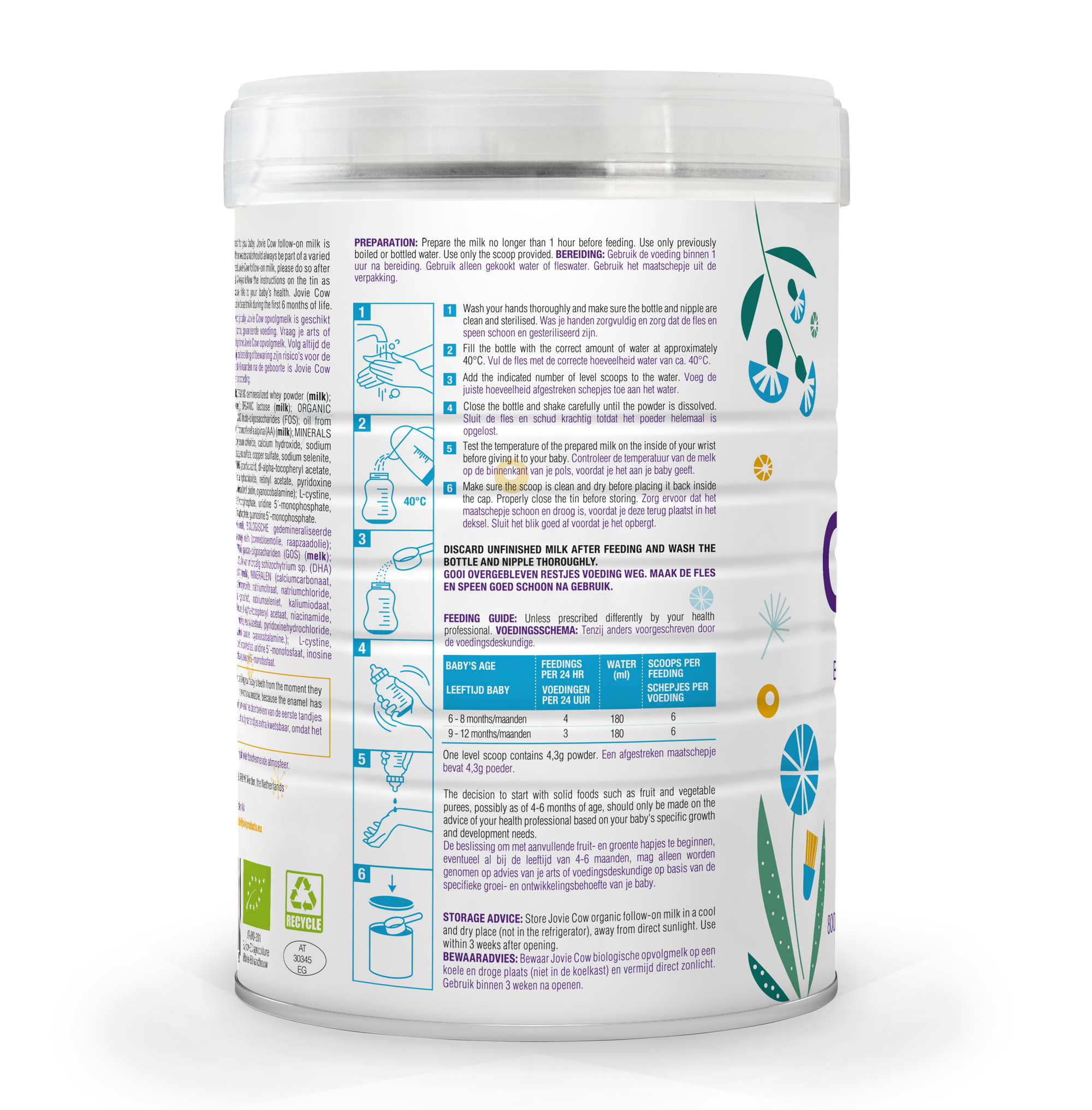 Jovie Cow Milk Baby Formula • Stage 2
