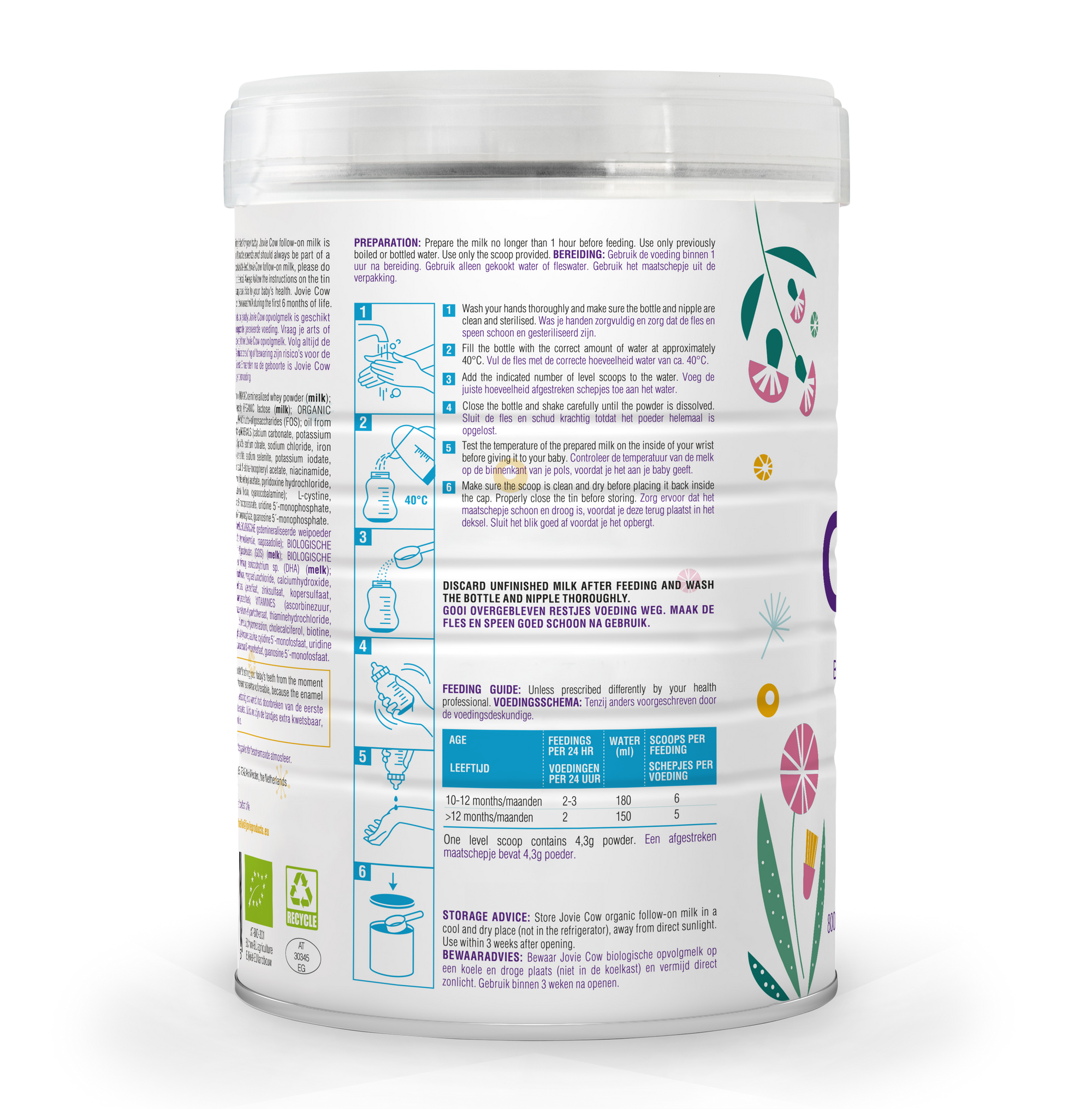 Jovie Cow Milk Baby Formula • Stage 3