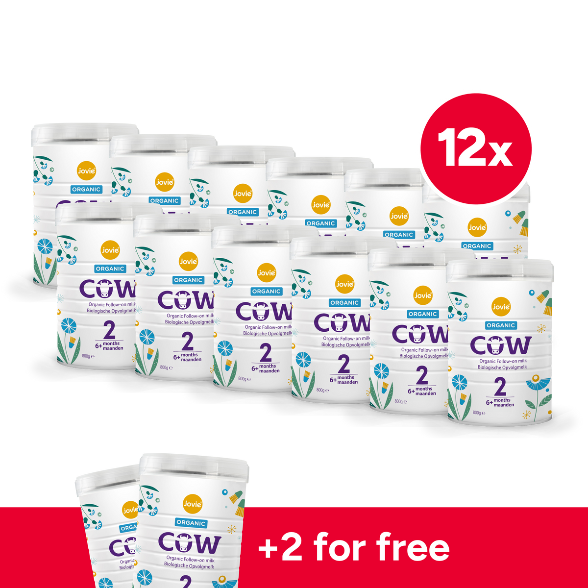 Jovie Cow Milk Baby Formula • Stage 2