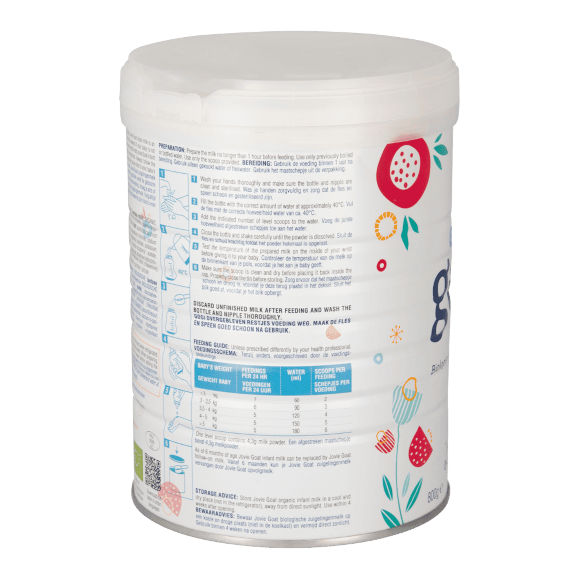 Jovie Goat Milk Baby Formula • Stage 1