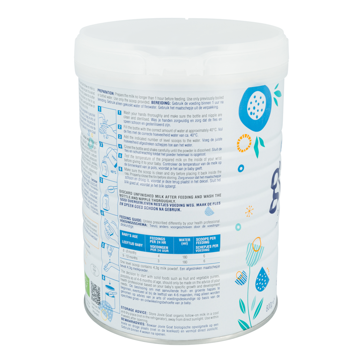 Jovie Goat Milk Baby Formula • Stage 2