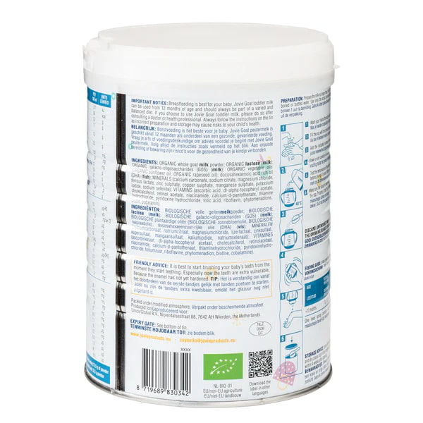 Jovie Goat Milk Baby Formula • Stage 3