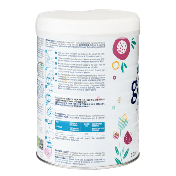 Jovie Goat Milk Baby Formula • Stage 3