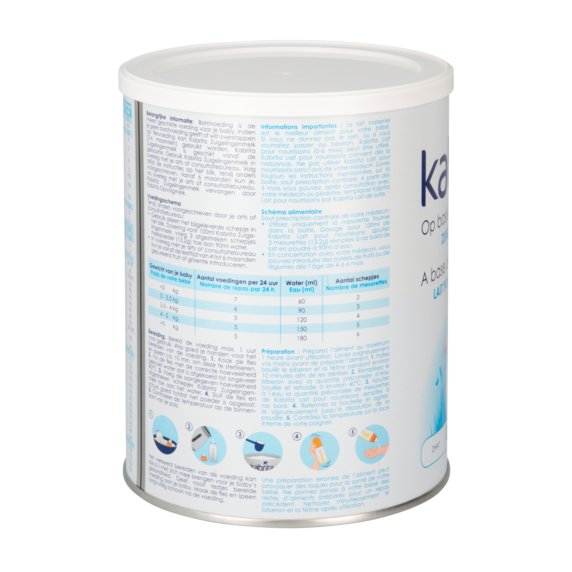 Kabrita Goat Milk Baby Formula 800 gr • Stage 1
