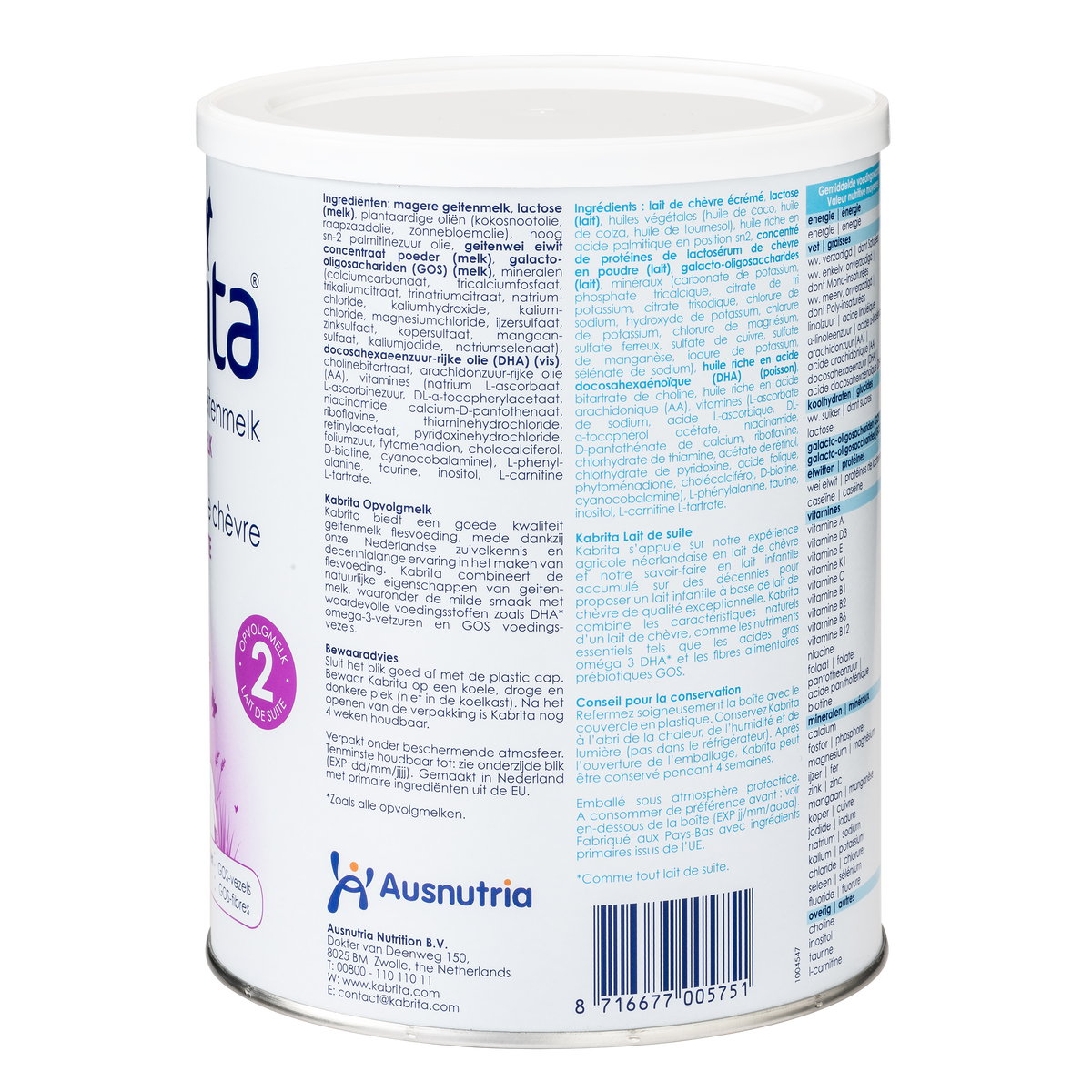 Kabrita Goat Milk Baby Formula 800 gr • Stage 2