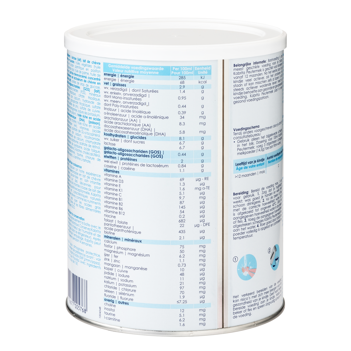 Kabrita Goat Milk Baby Formula 800 gr • Stage 3